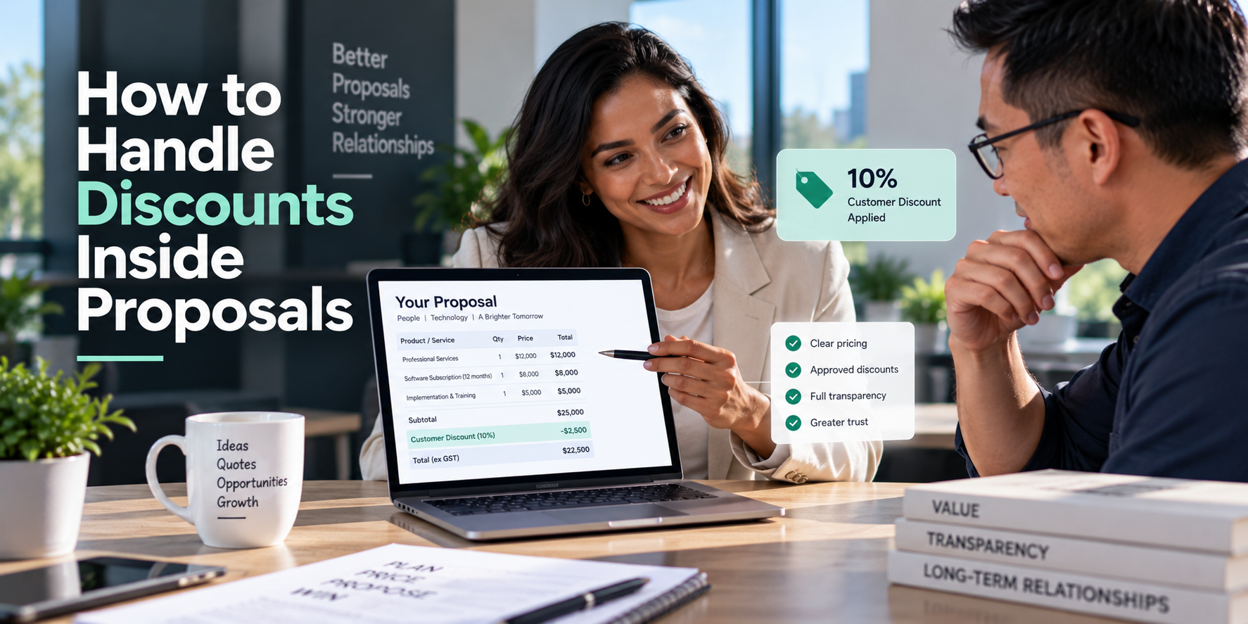 How to Handle Discounts Inside Sales Proposals