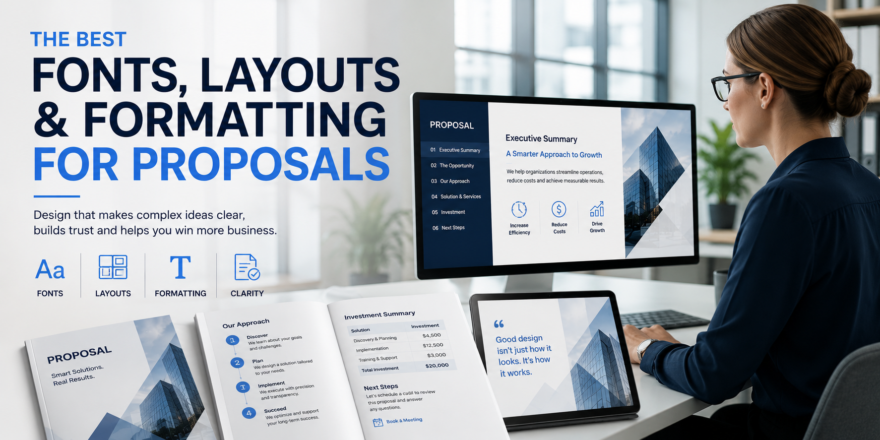 Corporate Interactive - Business Software Developer - The Best Fonts, Layouts and Formatting for Proposals - illustration c9374f4e-94b6-484c-853f-1f55a72b9088