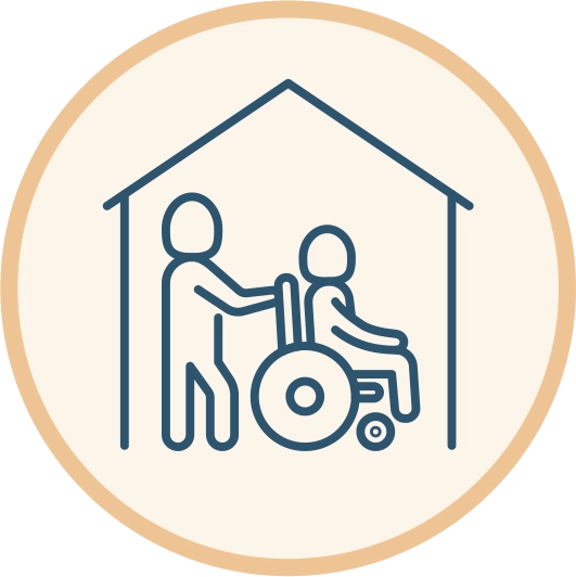 Mounties Care - Home Care - Domestic Assistance - illustration db79e5bb-5292-4bcd-bfcf-48975091c32b