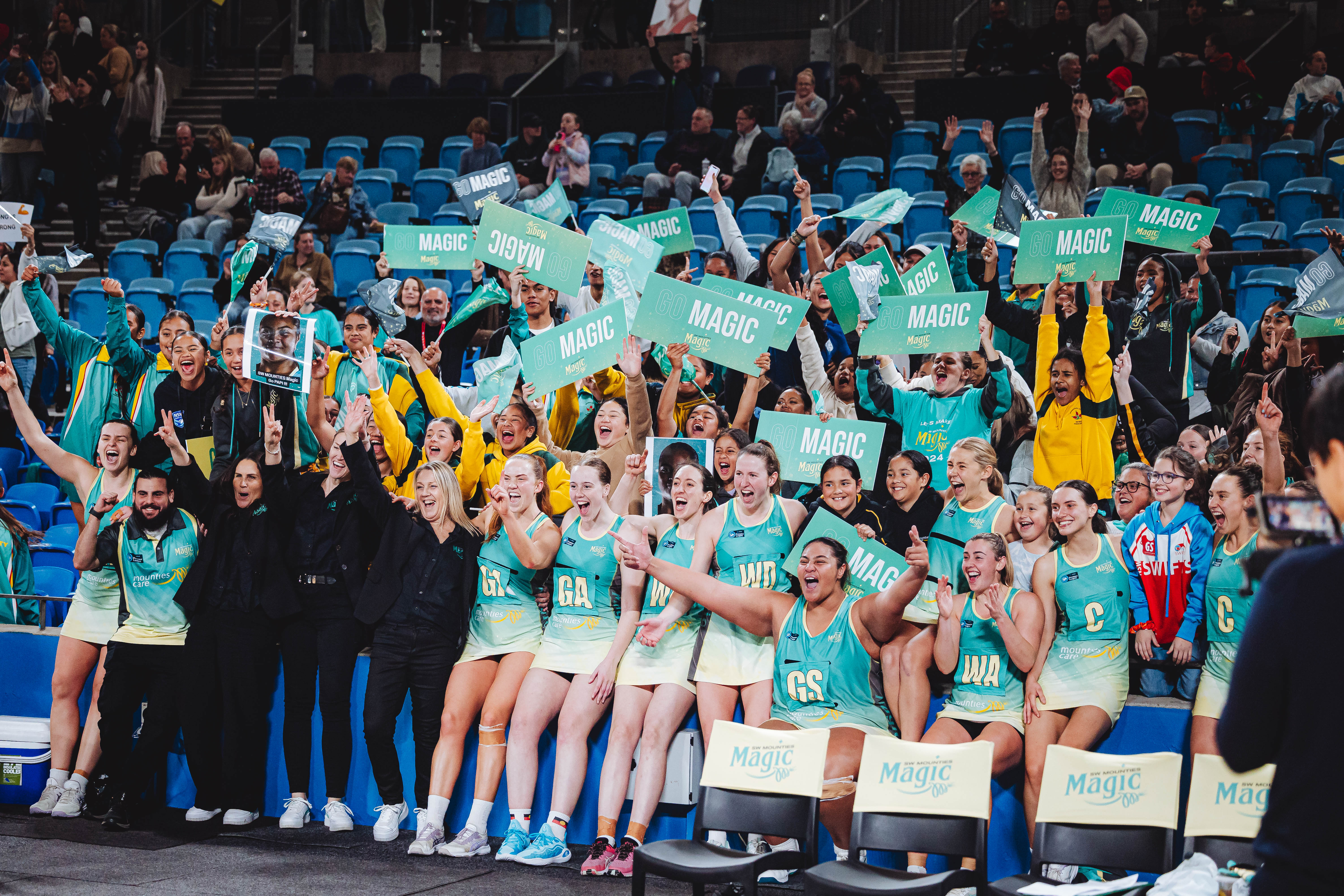 South West Mounties Magic Wins in their First Ever Season