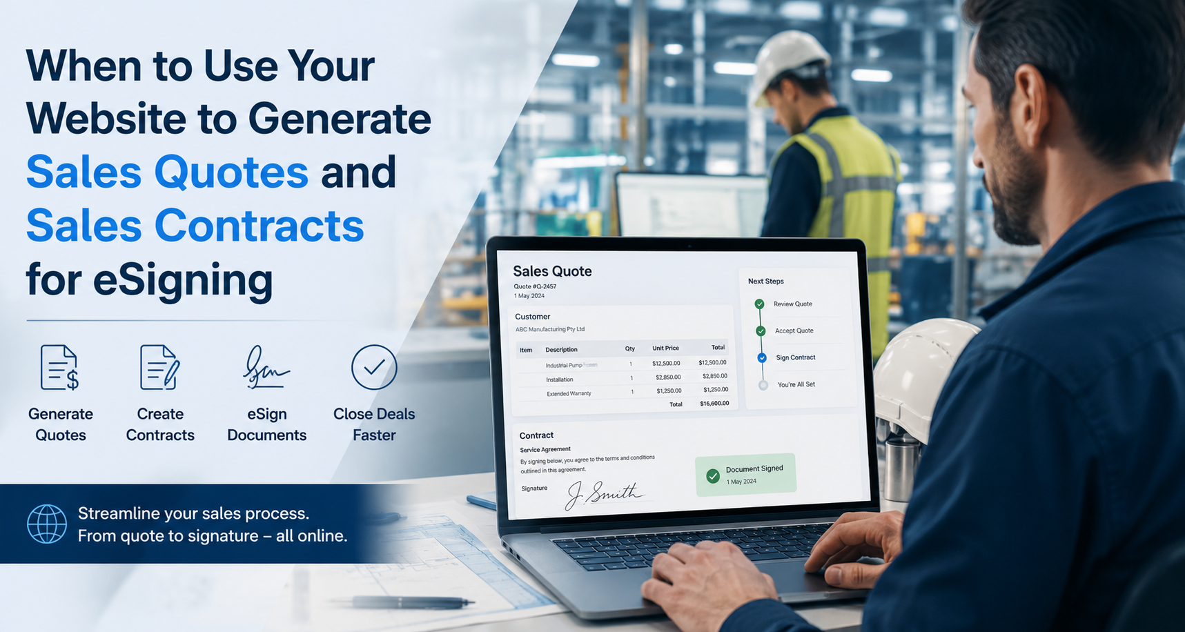 Corporate Interactive - Business Software Developer - When to Use Your Website to Generate Sales Quotes and Contracts - illustration bbac2256-35fb-4485-a18a-3615c21a9365