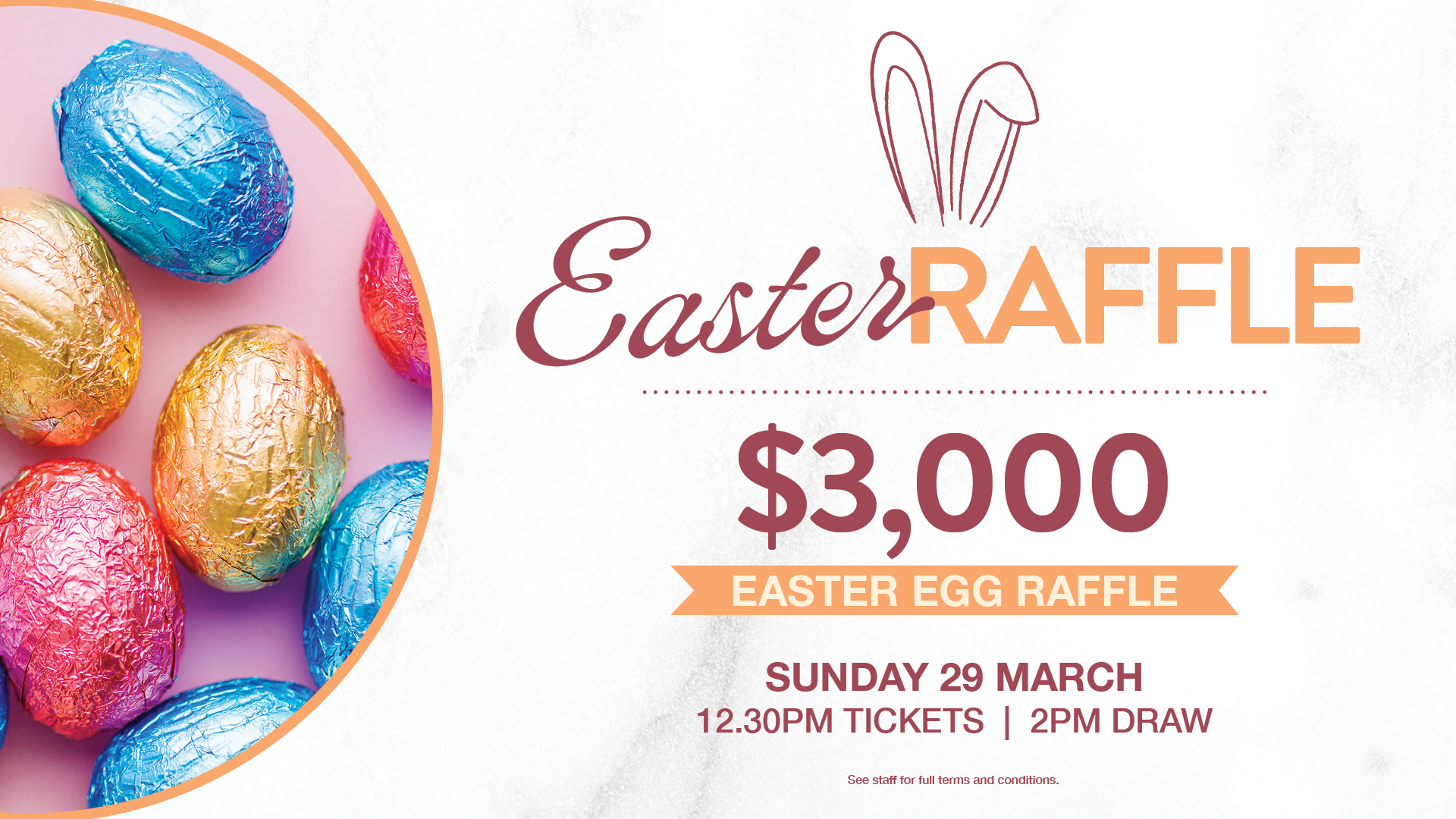 Sydney's South West | Western Sydney | Bar Western Sydney | South West pubs | Restaurants Western Sydney | Best restaurants Western Sydney | Western Sydney cafe | Italian restaurant Western Sydney - Monthly Major Raffle - illustration d3570e6e-2a31-46c0-9c4f-4068acede613