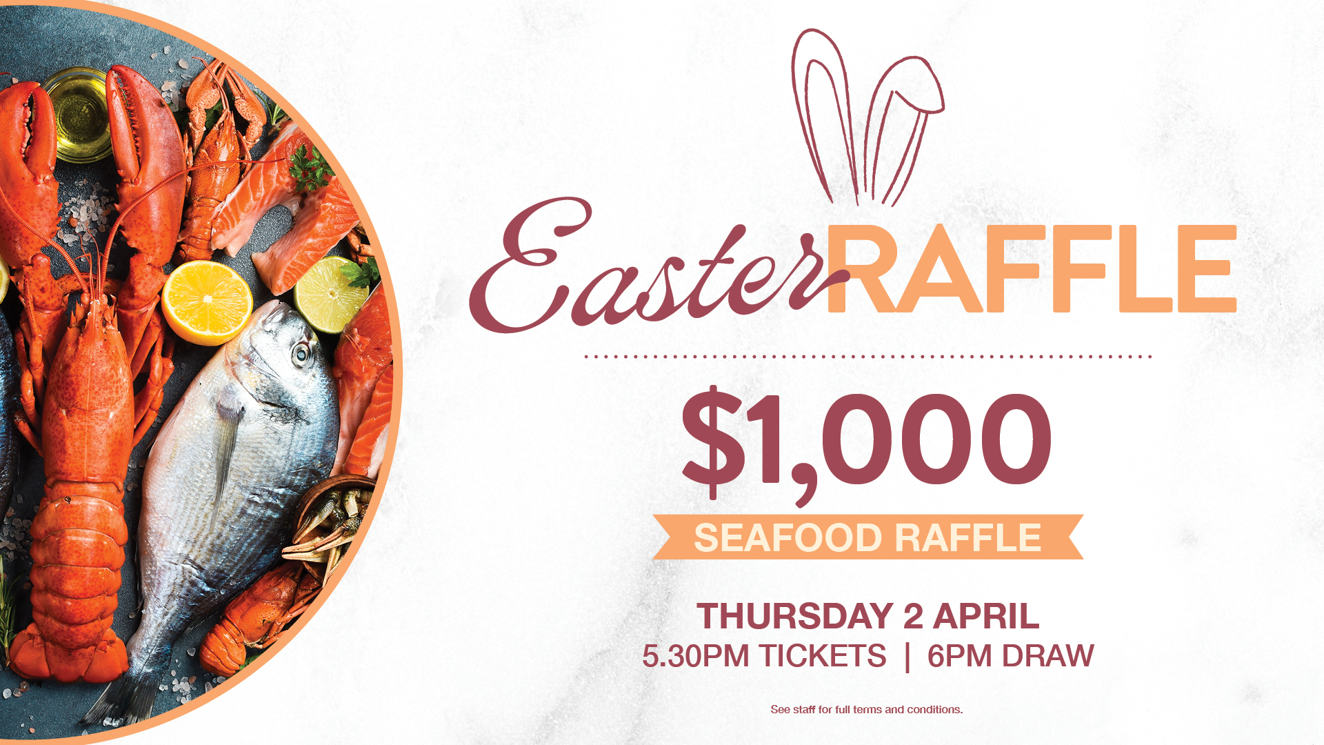 Sydney's South West | Western Sydney | Bar Western Sydney | South West pubs | Restaurants Western Sydney | Best restaurants Western Sydney | Western Sydney cafe | Italian restaurant Western Sydney - Monthly Major Raffle - illustration 918e8476-7ca4-4ed4-aff8-3458350d0f11