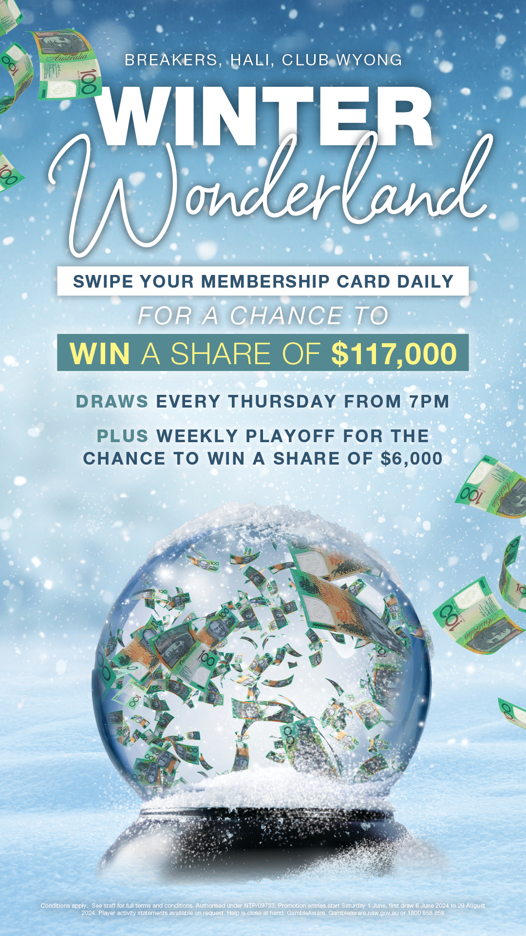 Sydney's South West | Western Sydney | Bar Western Sydney | South West pubs | Restaurants Western Sydney | Best restaurants Western Sydney | Western Sydney cafe | Italian restaurant Western Sydney - Winter Wonderland - WIN with Club Wyong - illustration f48206df-aa22-4e5e-80e0-40d1bf20fe49